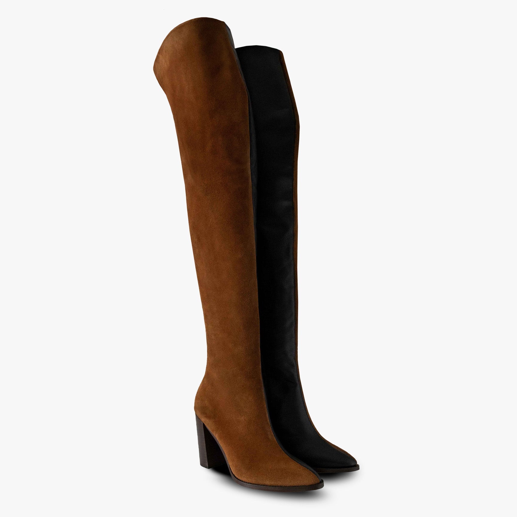 Botas largas botas largas para lugar botas café con negro Botas de piel de León, Guanajuato Botas de piel genuina para mujer Botas de moda hechas en México Botas de piel de moda artesanales Estilos de botas de piel para mujer botas largas botas 